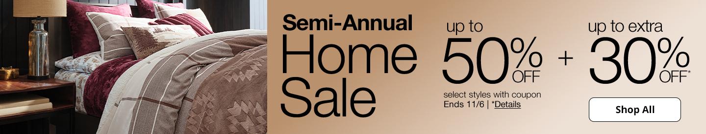 Semi-Annual Home Sale