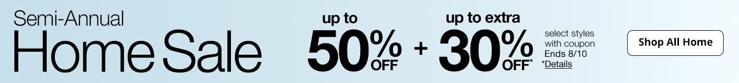Semi-Annual Home Sale