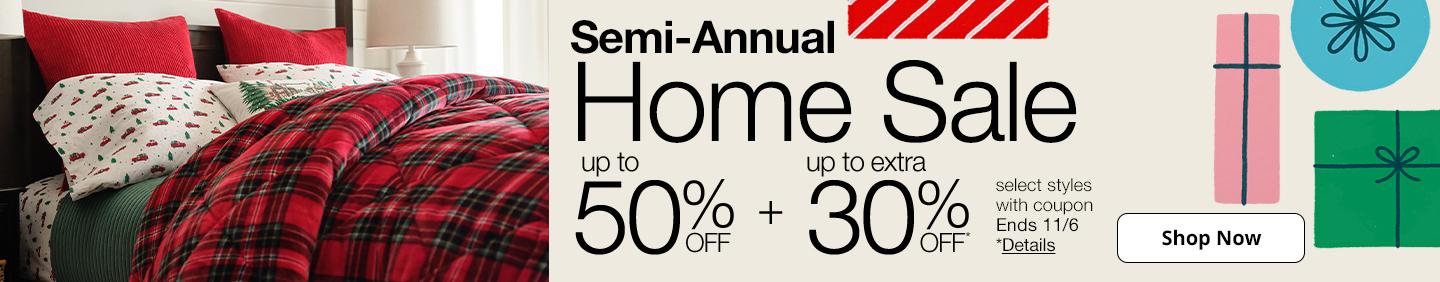 Semi-Annual Home Sale