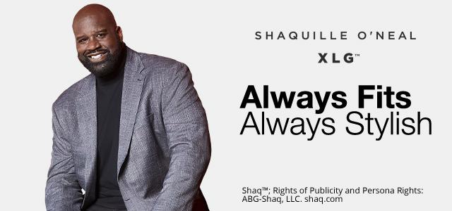 Shaquille O'Neal XLG, Men's Big and Tall Clothing