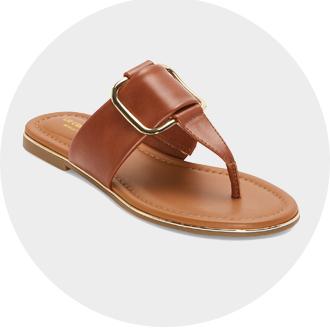 Women's Smart Leather Flip Flop from Crew Clothing Company