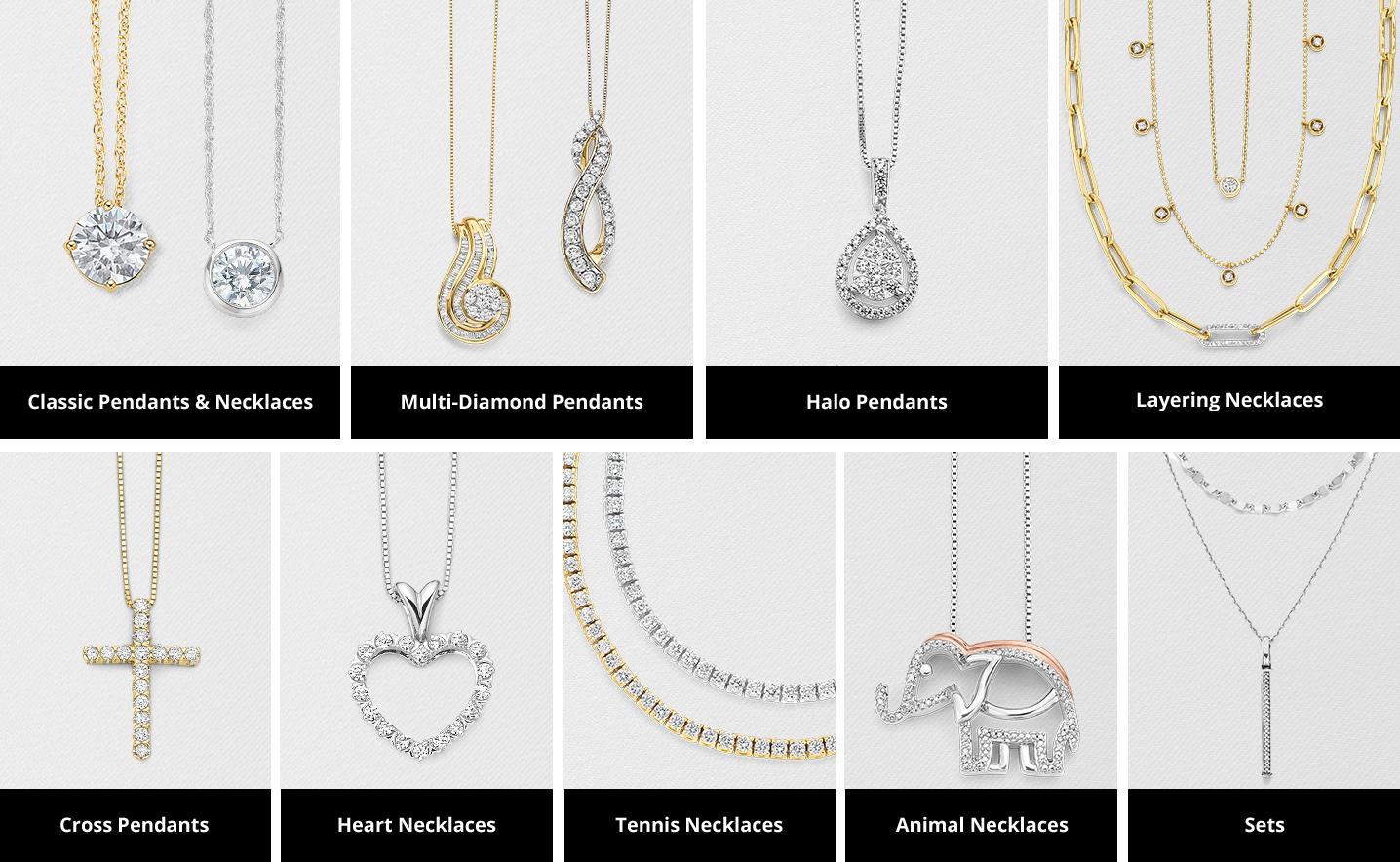 Diamond Necklaces & Pendants