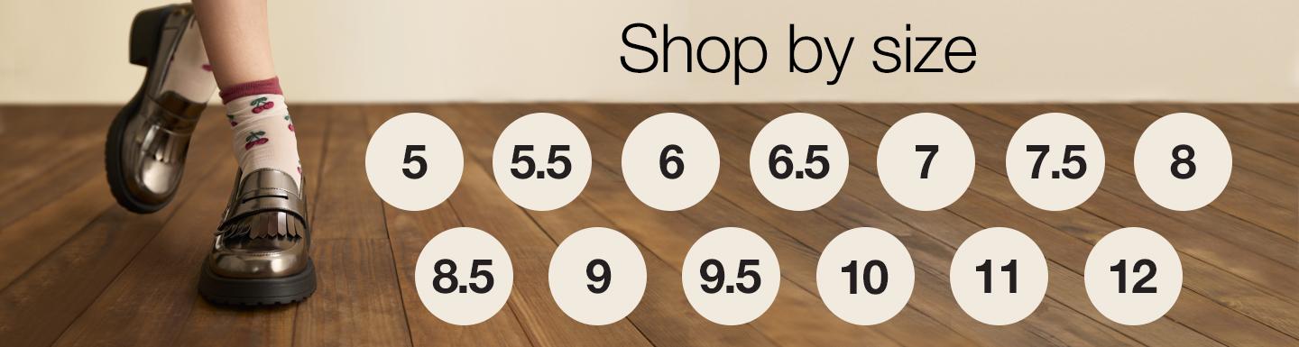 Shop by size