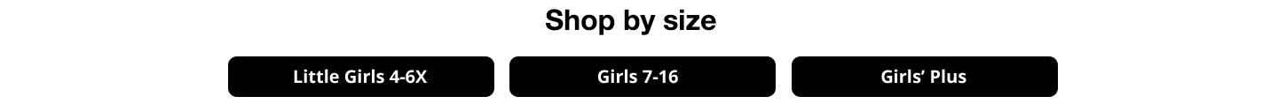 shop by size