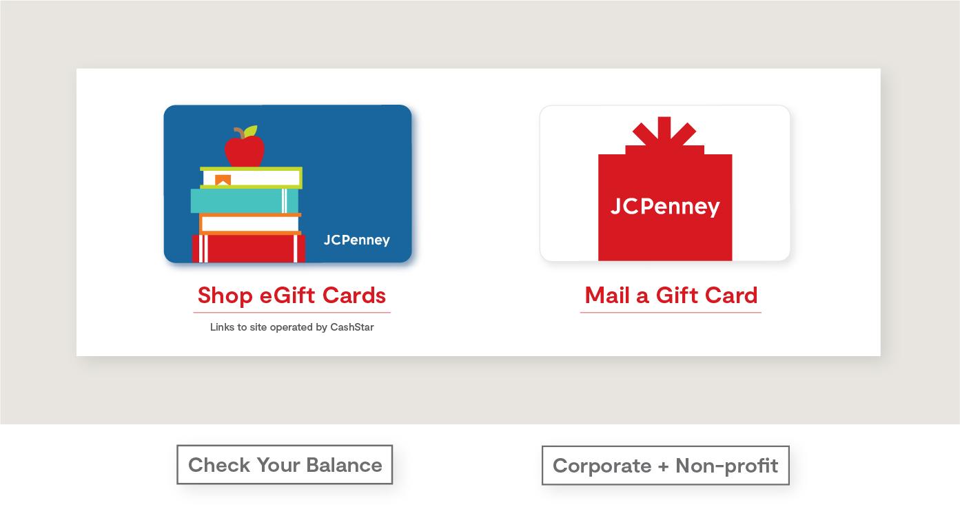 Gift Cards JCPenney