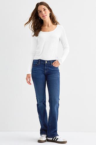 Shop Low-Rise Jeans