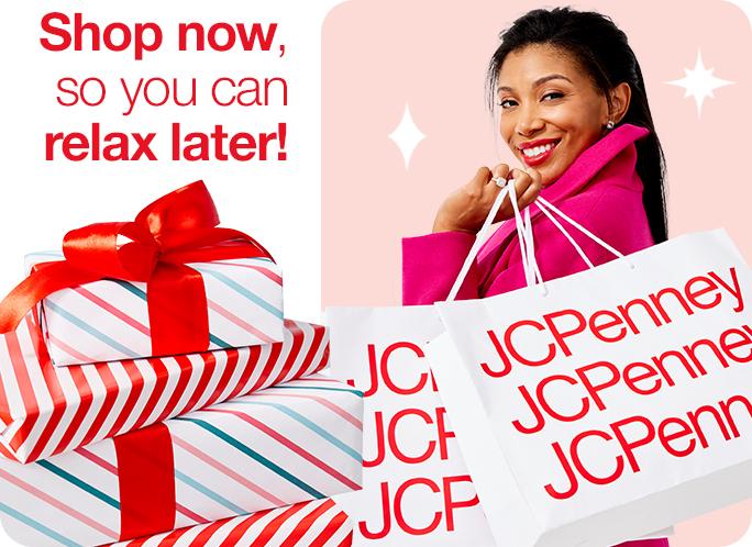 Shop now, so you can relax later!