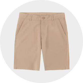 Boys Flat Front School Uniform Pants (3-Pack) (Big Boys)