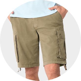 Redhead Nylon Shorts for Men - Dusky Green - 38