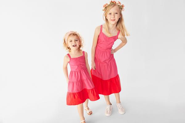 Matching shop sibling dresses