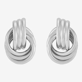 Silver Addiction Sterling Silver Stud Earrings