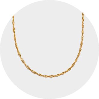 Jcpenney mens hot sale gold chains