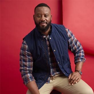 SJB Quilted Mens Puffer Vest