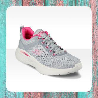 Skechers Womens Flex Appeal 4.0 Walking Shoes, Color: Black Pink - JCPenney