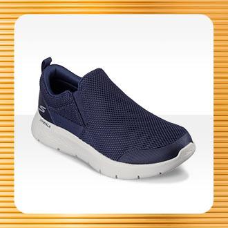 Go Walk Evolution Ultra - Reach Mesh Slip On Shoe - Navy