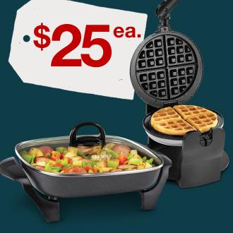 Skillet or Waffle Maker