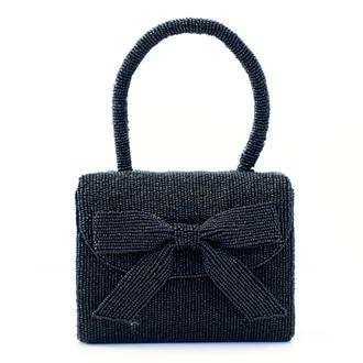 SOL and MER Bow Evening Bag