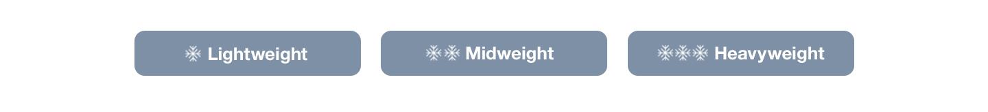 sort by weight