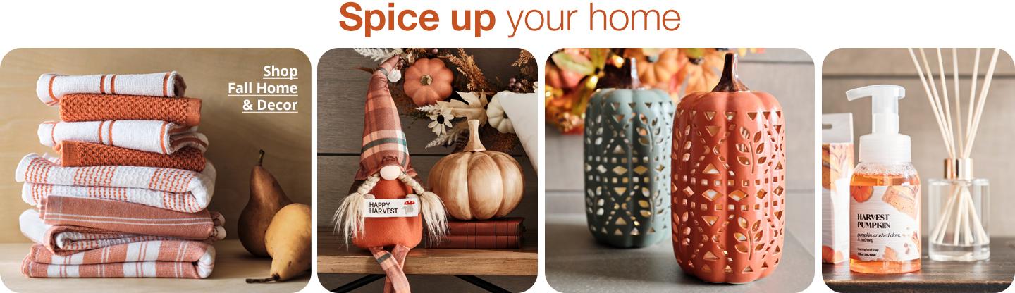 SHOP FALL HOME & DÉCOR