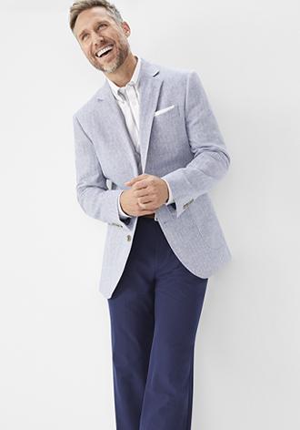 Sport Coats • More casual  • Less structured & fitted • Wider range of movement