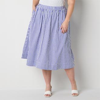 St Johns Bay Midi Skirt Plus FF