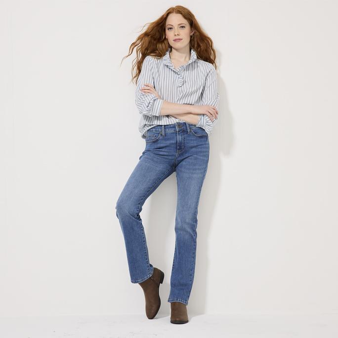 St. John's Bay Womens Mid Rise Bootcut Jean