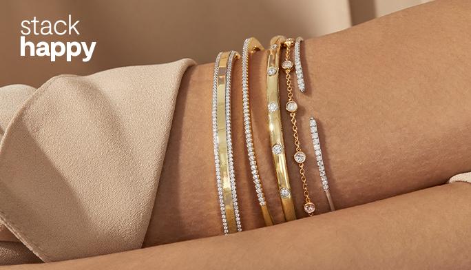 How to Wear Stackable Bracelets, Jewelry Trends