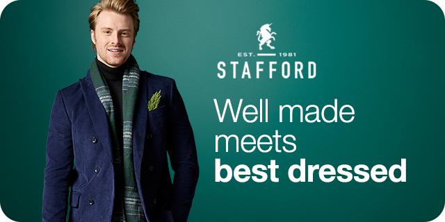 Stafford Men s Clothing Suits Dress Shirts Shoes JCPenney