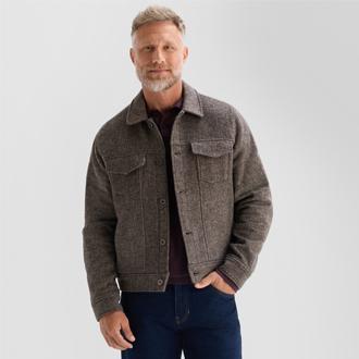 Stafford Mens Midweight Shirt Jacket