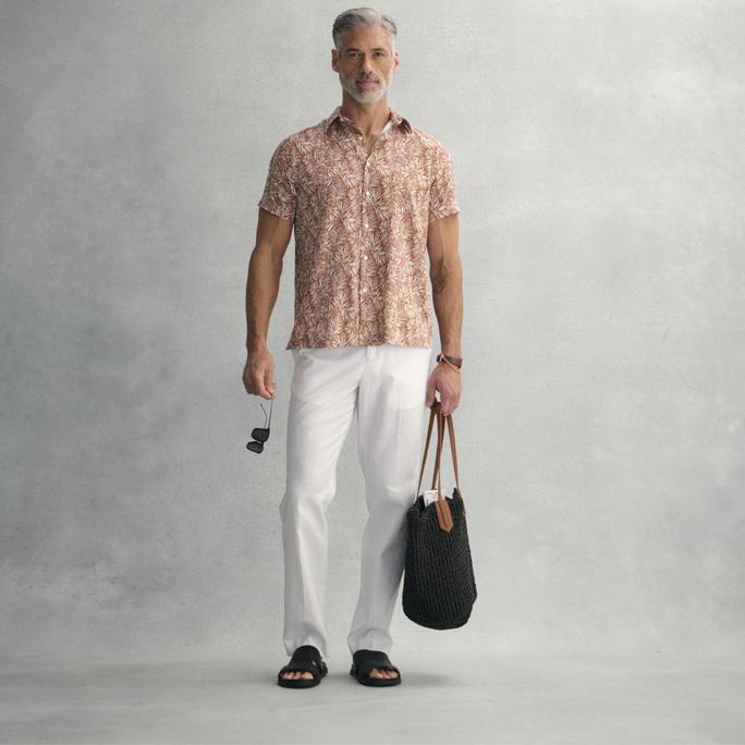 Stafford Short Sleeve Button-Down Shirt