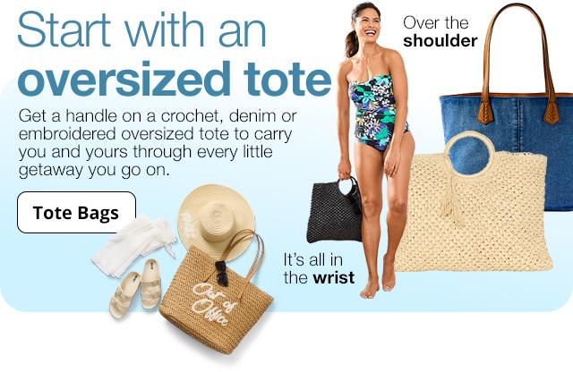 Jcpenney beach bags on sale