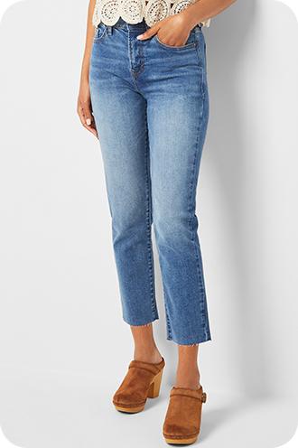 a.n.a - Plus Womens High Rise Skinny Fit Jegging Jean, Color: Med Juniper -  JCPenney