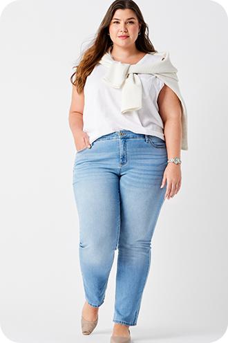 Womens Wide Leg Baggy Jeans Skater Jeans High Waisted Ripped Denim Pants  Tall Women on Pants 20w Womens Pants plus Size Women Pants plus Size on  Pants