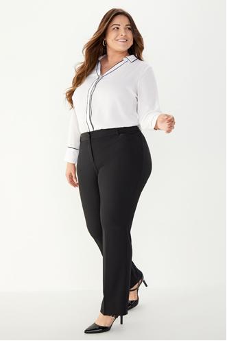 Womens plus 2025 size dress slacks