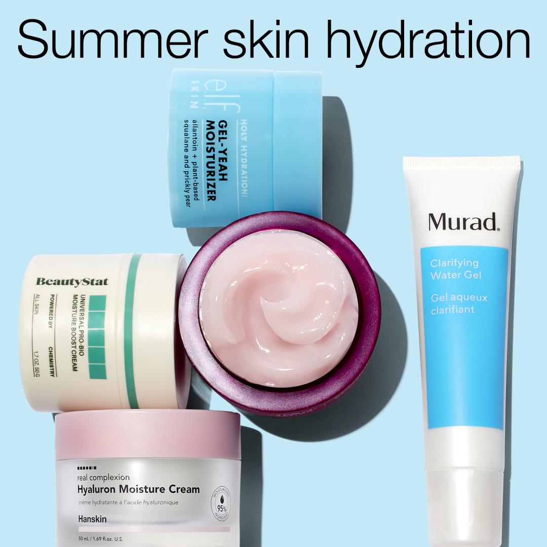 Summer skin hydration