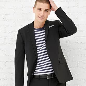 jcpenney womens black suit