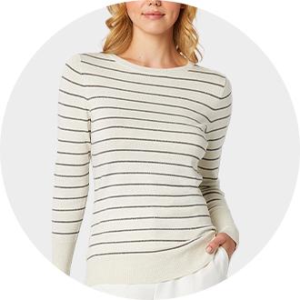 Worthington Womens Ultra Smoothing Crew Neck Top