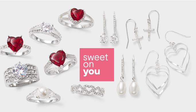 sweet on you Valentine's Day Inspiration Go on—treat yourself to something sparkly!