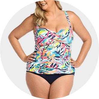 Shop for Plus Size, Size 30, Swimwear, Womens