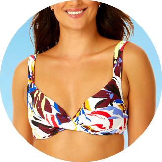 Plus Size Built In Bra Swimsuits & Cover-ups for Women - JCPenney