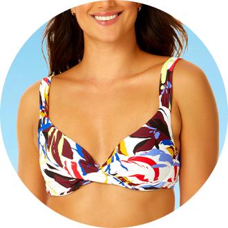 Built In Bra Swimsuits & Cover-ups for Women - JCPenney