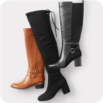 ladies long boots sale