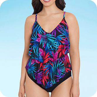 Jcpenney swimsuits outlet plus size