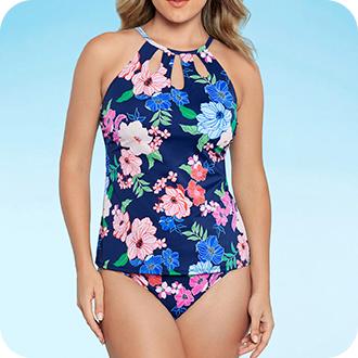 Jcpenney plus cheap swim suits