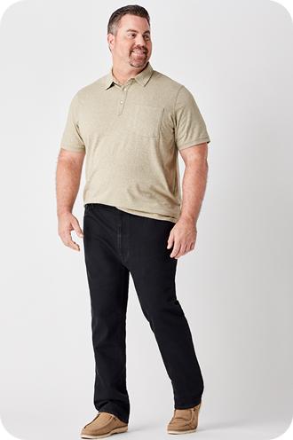 Men's Big and Tall Athletic Fit Jeans