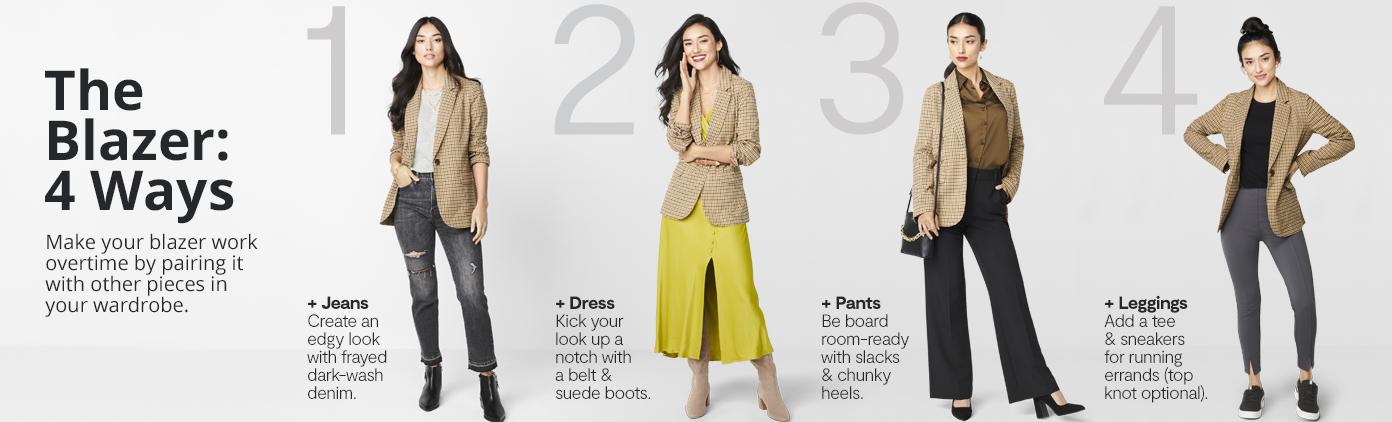 BLAZER FOUR WAYS
