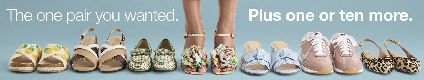 Women's Footwear S26 Banner