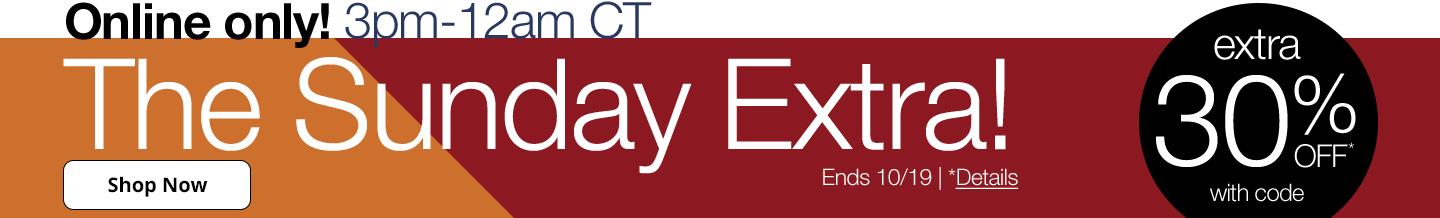 The Sunday Extra!