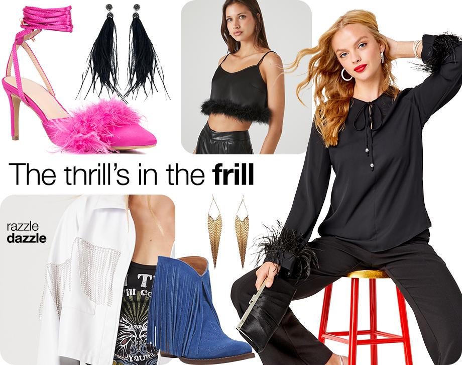 The thrill's in the frill