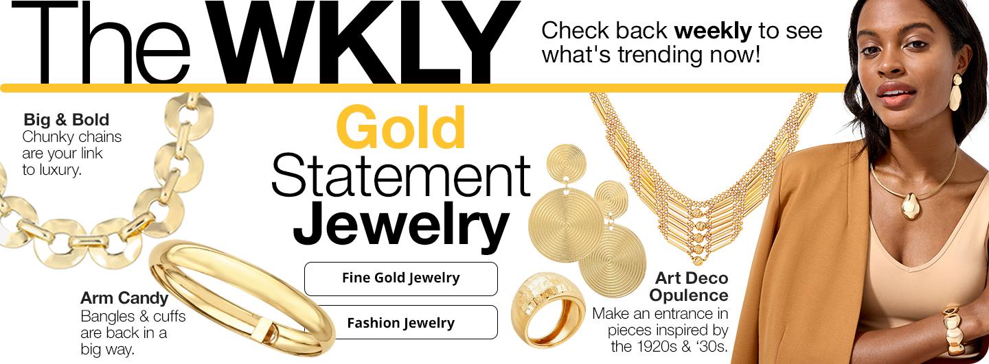 The WKLY | Gold Statement Jewelry